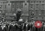Image of Victory in Europe Day London England United Kingdom, 1945, second 10 stock footage video 65675066457