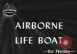 Standbild Airborne leben Boot United States USA, 1944, aus Sekunde 4 historischem Filmmaterial Videoclip 65675066481