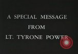 Image Tyrone Power United States USA, 1944, de la seconde 8 séquences d'archives historiques vidéo 65675066485