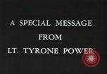 Image Tyrone Power United States USA, 1944, de la seconde 10 séquences d'archives historiques vidéo 65675066485