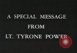 Image Tyrone Power United States USA, 1944, de la seconde 12 séquences d'archives historiques vidéo 65675066485