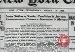 Immagine di Lenin la morte di Stalin e aumento di Mosca prove e grandi Purge La Russia Unione Sovietica, 1930, secondo 3 filmato di repertorio 65675066491