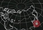 Immagine di Mappa comunista di espansione del dopoguerra in Europa e in Asia Unione Sovietica, 1949, secondo 50 filmato di repertorio 65675066494