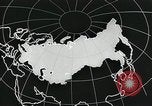 Immagine di Mappa comunista di espansione del dopoguerra in Europa e in Asia Unione Sovietica, 1949, secondo 51 filmato di repertorio 65675066494