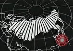 Immagine di Mappa comunista di espansione del dopoguerra in Europa e in Asia Unione Sovietica, 1949, secondo 60 filmato di repertorio 65675066494