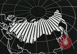 Immagine di Mappa comunista di espansione del dopoguerra in Europa e in Asia Unione Sovietica, 1949, secondo 62 filmato di repertorio 65675066494