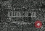 Standbild Ost und West Berlin Deutschland, 1961, aus Sekunde 7 historischem Filmmaterial Videoclip 65675066497