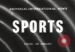 Image of America's Cup qualifying race 1958 Newport Rhode Island USA, 1958, second 1 stock footage video 65675066504