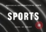Image of America's Cup qualifying race 1958 Newport Rhode Island USA, 1958, second 3 stock footage video 65675066504