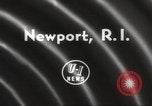 Image of America's Cup qualifying race 1958 Newport Rhode Island USA, 1958, second 5 stock footage video 65675066504