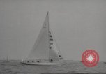 Image of America's Cup qualifying race 1958 Newport Rhode Island USA, 1958, second 7 stock footage video 65675066504