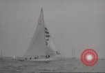 Image of America's Cup qualifying race 1958 Newport Rhode Island USA, 1958, second 8 stock footage video 65675066504