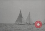 Image of America's Cup qualifying race 1958 Newport Rhode Island USA, 1958, second 10 stock footage video 65675066504