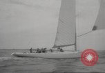Image of America's Cup qualifying race 1958 Newport Rhode Island USA, 1958, second 15 stock footage video 65675066504