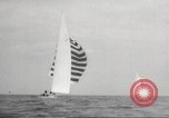Image of America's Cup qualifying race 1958 Newport Rhode Island USA, 1958, second 16 stock footage video 65675066504