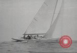 Image of America's Cup qualifying race 1958 Newport Rhode Island USA, 1958, second 20 stock footage video 65675066504
