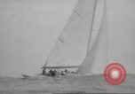 Image of America's Cup qualifying race 1958 Newport Rhode Island USA, 1958, second 22 stock footage video 65675066504
