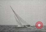 Image of America's Cup qualifying race 1958 Newport Rhode Island USA, 1958, second 25 stock footage video 65675066504
