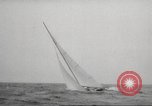 Image of America's Cup qualifying race 1958 Newport Rhode Island USA, 1958, second 27 stock footage video 65675066504
