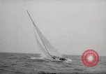 Image of America's Cup qualifying race 1958 Newport Rhode Island USA, 1958, second 29 stock footage video 65675066504