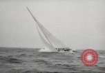 Image of America's Cup qualifying race 1958 Newport Rhode Island USA, 1958, second 31 stock footage video 65675066504
