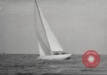Image of America's Cup qualifying race 1958 Newport Rhode Island USA, 1958, second 41 stock footage video 65675066504