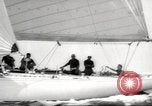 Image of America's Cup qualifying race 1958 Newport Rhode Island USA, 1958, second 42 stock footage video 65675066504