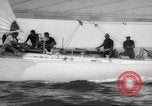 Image of America's Cup qualifying race 1958 Newport Rhode Island USA, 1958, second 44 stock footage video 65675066504