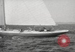 Image of America's Cup qualifying race 1958 Newport Rhode Island USA, 1958, second 51 stock footage video 65675066504