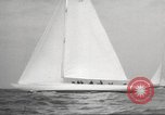 Image of America's Cup qualifying race 1958 Newport Rhode Island USA, 1958, second 52 stock footage video 65675066504