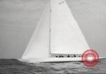 Image of America's Cup qualifying race 1958 Newport Rhode Island USA, 1958, second 53 stock footage video 65675066504