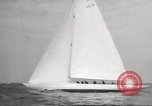 Image of America's Cup qualifying race 1958 Newport Rhode Island USA, 1958, second 54 stock footage video 65675066504