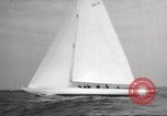 Image of America's Cup qualifying race 1958 Newport Rhode Island USA, 1958, second 55 stock footage video 65675066504