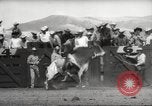 Immagine di Rodeo Salinas California USA, 1958, secondo 30 filmato di repertorio 65675066520