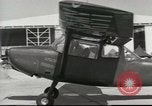 Image of Cessna L-19 aircraft Beirut Lebanon, 1958, second 35 stock footage video 65675066530