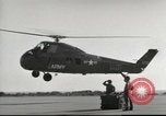Image of Sikorsky H-34 helicopter Beirut Lebanon, 1958, second 9 stock footage video 65675066531