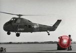 Image of Sikorsky H-34 helicopter Beirut Lebanon, 1958, second 10 stock footage video 65675066531