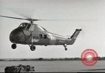 Image of Sikorsky H-34 helicopter Beirut Lebanon, 1958, second 11 stock footage video 65675066531