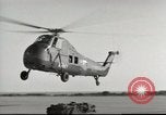 Image of Sikorsky H-34 helicopter Beirut Lebanon, 1958, second 12 stock footage video 65675066531