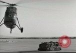Image of Sikorsky H-34 helicopter Beirut Lebanon, 1958, second 14 stock footage video 65675066531