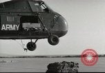 Image of Sikorsky H-34 helicopter Beirut Lebanon, 1958, second 27 stock footage video 65675066531