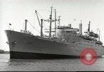 Standbild USS Upshur Beirut Libanon, 1958, aus Sekunde 18 historischem Filmmaterial Videoclip 65675066533