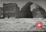 Image of architectural ruins Salman Pak Iraq, 1956, second 44 stock footage video 65675066539