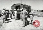 Image of radio devices demonstration Baghdad Iraq, 1956, second 31 stock footage video 65675066543