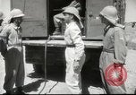 Image of radio devices demonstration Baghdad Iraq, 1956, second 61 stock footage video 65675066543