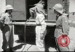 Image of radio devices demonstration Baghdad Iraq, 1956, second 62 stock footage video 65675066543