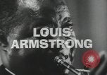 Image of Louis Armstrong United States USA, 1969, second 19 stock footage video 65675066559