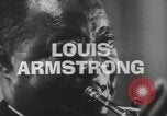 Image of Louis Armstrong United States USA, 1969, second 20 stock footage video 65675066559