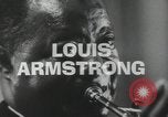 Image of Louis Armstrong United States USA, 1969, second 23 stock footage video 65675066559