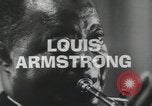Image of Louis Armstrong United States USA, 1969, second 24 stock footage video 65675066559